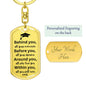 Graduate \ Swivel Keychain