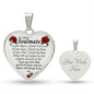 To My Soulmate | Love Heart Pendant