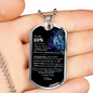 To My Son | Dog Tag Chain