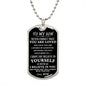 To My Son | Dog Chain