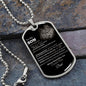 To My Son | Dog Chain