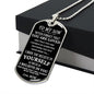 To My Son | Dog Chain