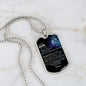 To My Son | Dog Tag Chain