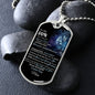 To My Son | Dog Tag Chain