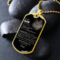 To My Son | Dog Chain