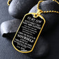 To My Son | Dog Chain