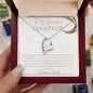 To My Beautiful Daughter | Forever Love Necklace