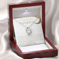 To My Beautiful Daughter | Forever Love Necklace