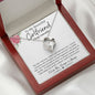 To My Beautiful Girlfriend | Forever Love Necklace