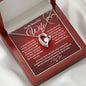 To My Beautiful Wife 2 | Forever Love Necklace