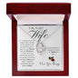 To My Beautiful Wife | Forever Love Necklace