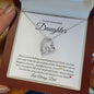 To My Beautiful Daughter | Forever Love Necklace
