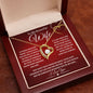 To My Beautiful Wife 2 | Forever Love Necklace