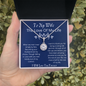 To My Wife Love of My Life/ Internal Hope Necklace