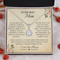 To The Best Mom | Internal Hope Necklace