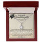 To My Lovely Granddaughter | Eternal Hope Necklace