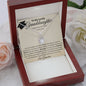 To My Lovely Granddaughter | Eternal Hope Necklace