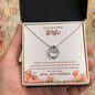 To My Beautiful Wife | Lucky In Love Necklace