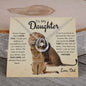 To My Daughter from Dad | Lucky In Love Necklace
