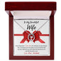 To My Beautiful Wife | Fate/Destiny/Luck Love Necklace