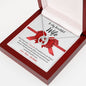 To My Beautiful Wife | Fate/Destiny/Luck Love Necklace