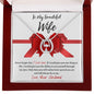 To My Beautiful Wife | Fate/Destiny/Luck Love Necklace