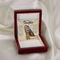 To My Daughter from Dad | Lucky In Love Necklace