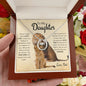 To My Daughter from Dad | Lucky In Love Necklace
