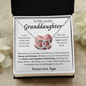 Lovely Granddaughter Love You Papa/ Perfect Pair Necklace
