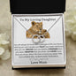 My Loving Daughter/Perfect Pair Necklace