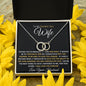 To My Smokin' Hot Wife/Perfect Pair Necklace