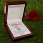 To My Granddaughter | Perfect Pair Necklace