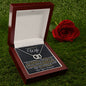 To My Smokin' Hot Wife/Perfect Pair Necklace