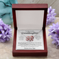 Lovely Granddaughter Love You Papa/ Perfect Pair Necklace