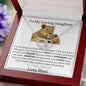 My Loving Daughter/Perfect Pair Necklace