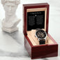 Prayer For My Son 2 | Men's Openwork Watch