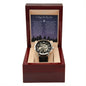Prayer For My Son | Men's Openwork Watch