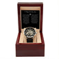 Prayer For My Son 2 | Men's Openwork Watch