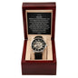 To My Son Love Dad | Openwork Watch