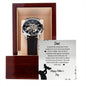 Dad Time With You | Men's Openwork Watch
