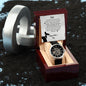 Dad Time With You | Men's Openwork Watch