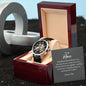 To My Man | Men's Openwork Watch