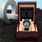 Prayer For My Son 2 | Men's Openwork Watch