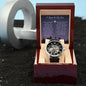 Prayer For My Son | Men's Openwork Watch
