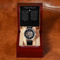 Prayer For My Son 2 | Men's Openwork Watch