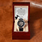 Dad Time With You | Men's Openwork Watch