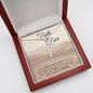 Faith Over Fear | Faith Cross Necklace