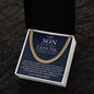 To My Son The Best You/Mom/Cuban Link Chain