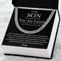 To My Son/Dad/Cuban Link Chain