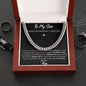 To My Son Forever Love/Cuban Link Chain